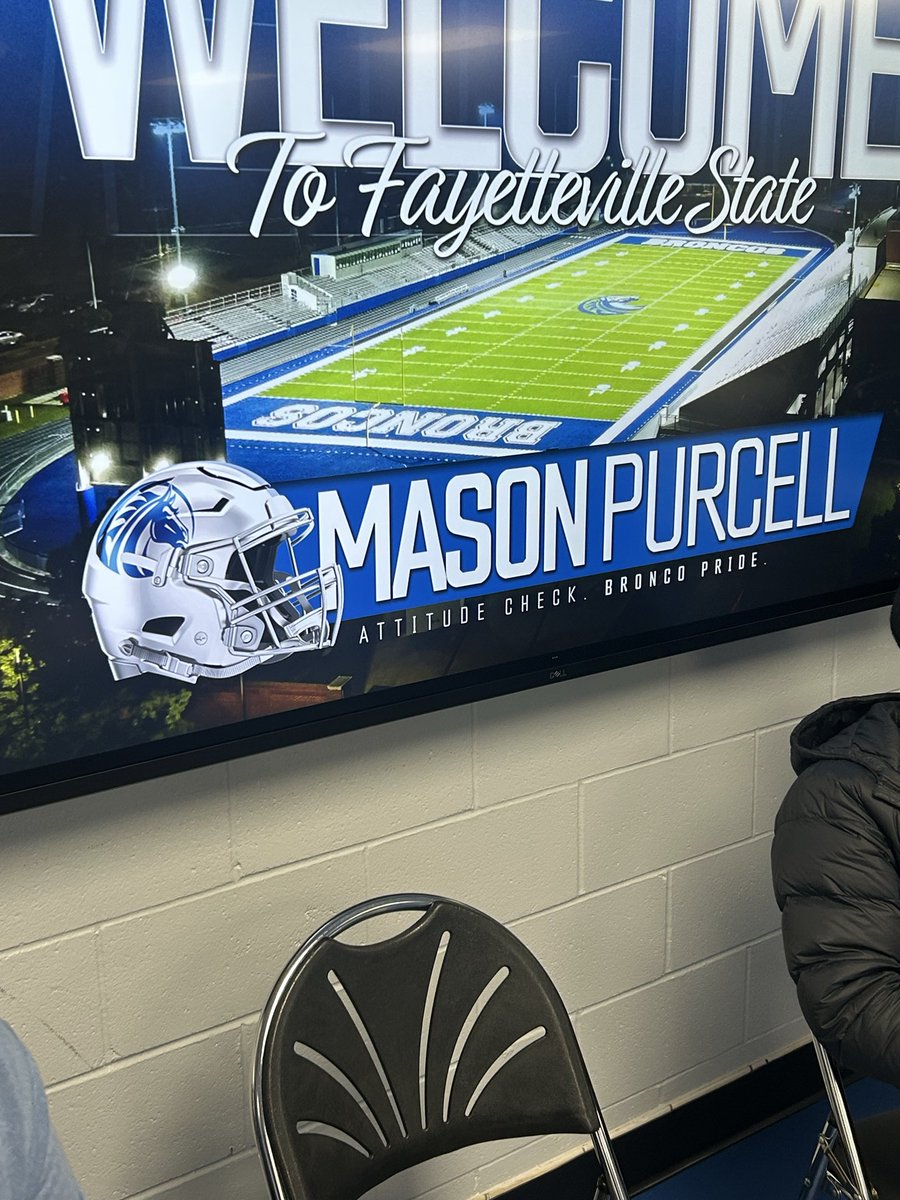 masonpurcell50's tweet image. Recruitment closed Blessed to announce my commitment to Fayetteville State University thank you @CoachMagouirk for the opportunity.  @HudginsIii @DariusR08981516