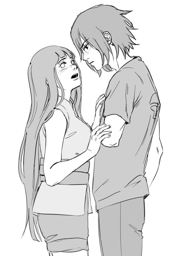 i_Akiko_'s tweet image. 🖤🌝
#sasuhina