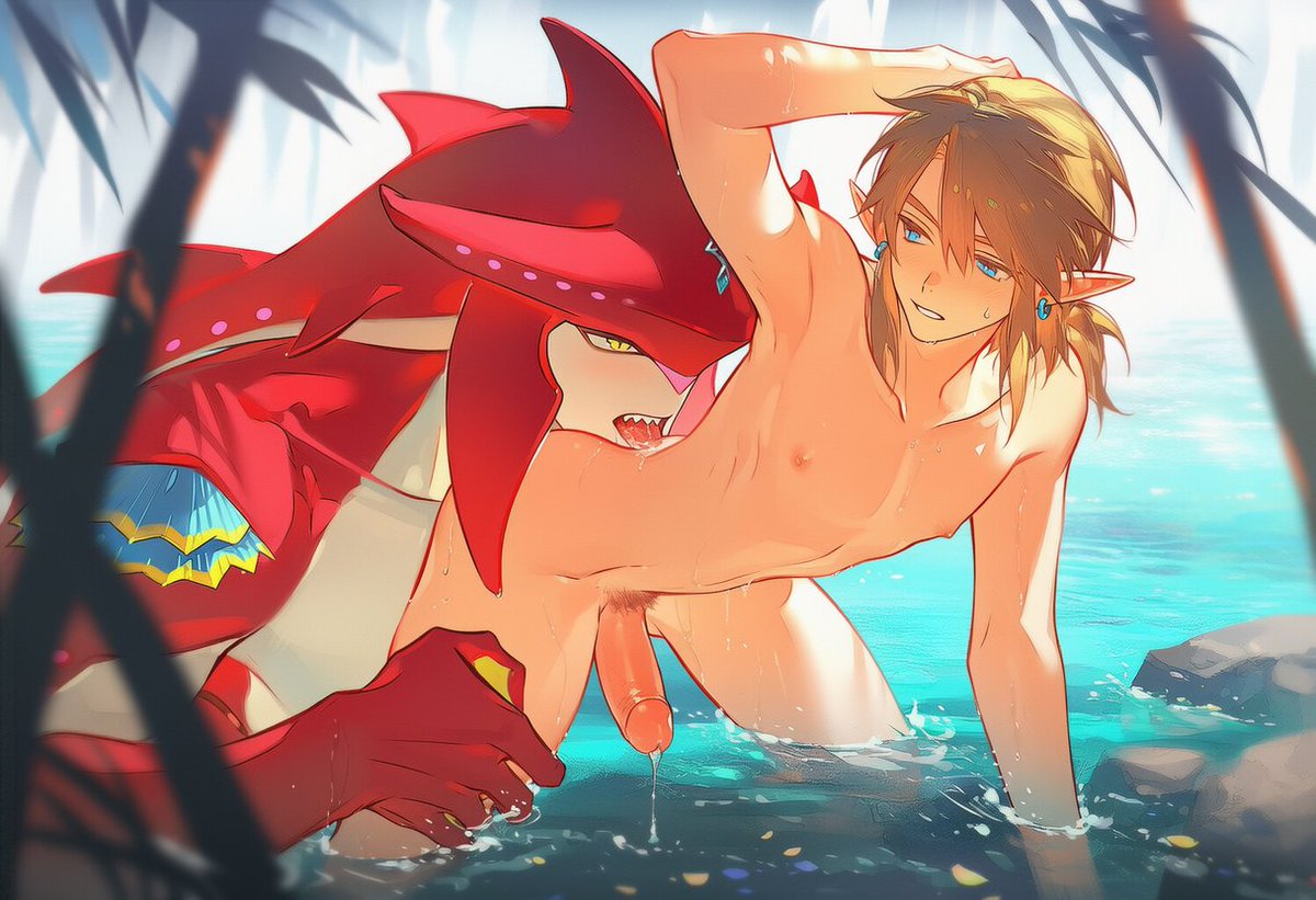 ChuuniArt's tweet photo. Sidon x link 🔁

More on  patreon, link in bio! ❤️

#sidonxlink  #sidon #link #Yaoi #AI #AIArt #Gay #BL #NSFWart #loz #TheLegendOfZelda https://t.co/zC1UEd7u2k
