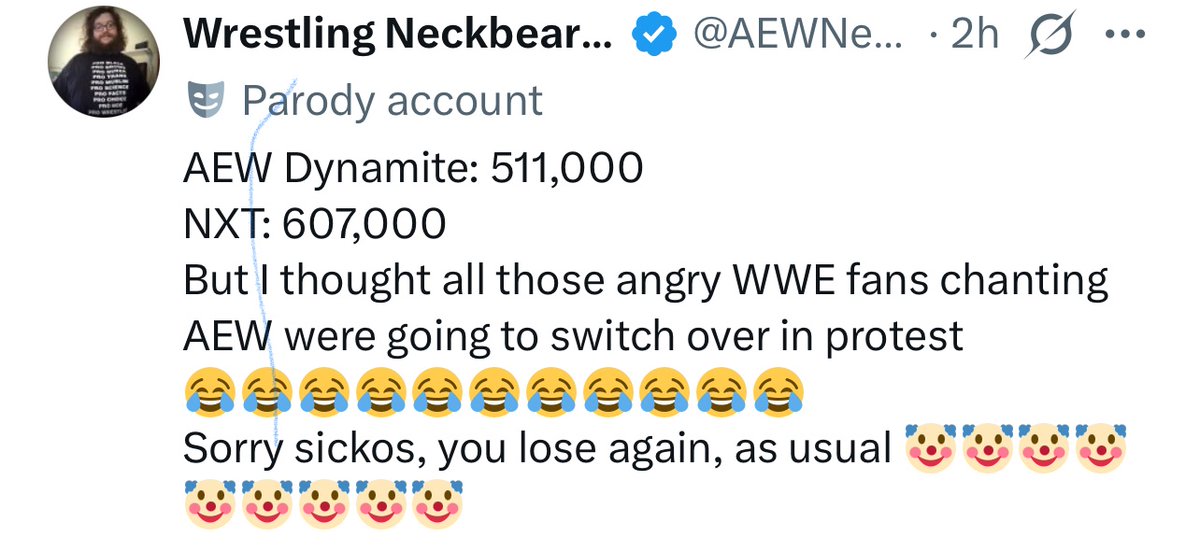 The One, The Only Wrestling Taco (PARODY)! HUH!!!! tweet media
