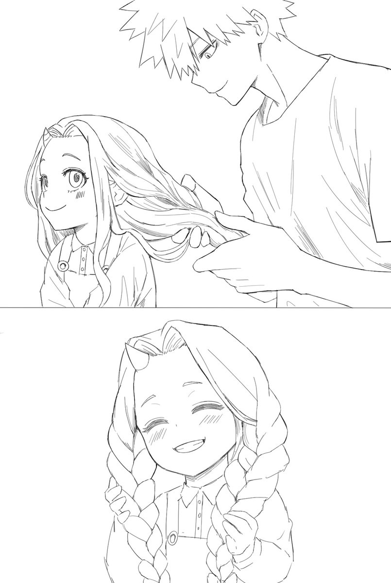 바쿠고 에리쨩 머리담당이면 좋겠음