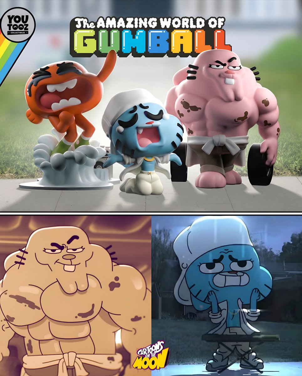 Primer vistazo a las figuras de 'The Amazing World of Gumball' en Youtooz