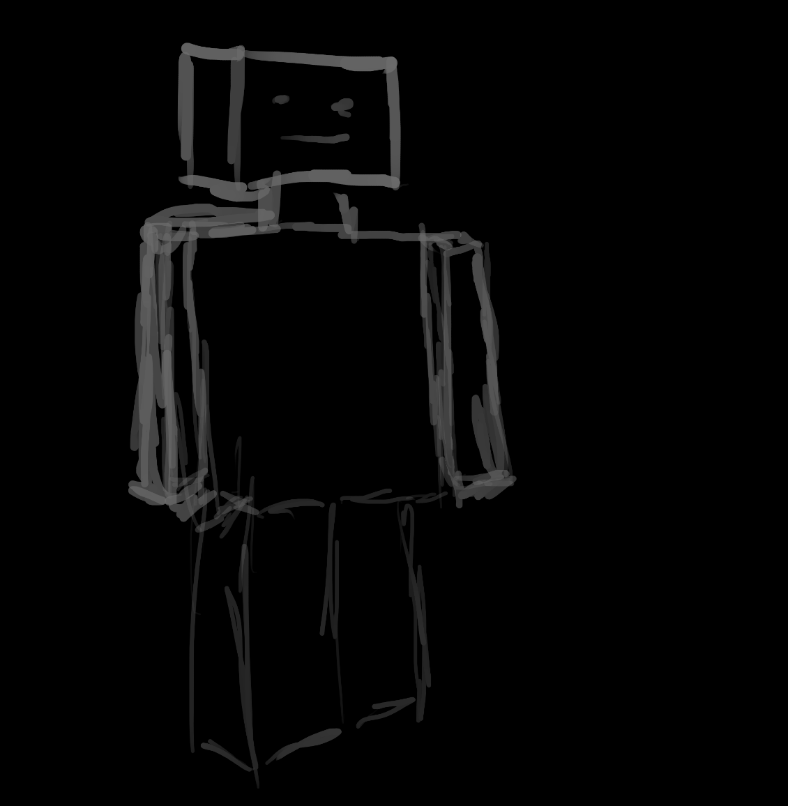 boskydraws's tweet photo. day 93. minecraft steve idc https://t.co/1yk328SR2B