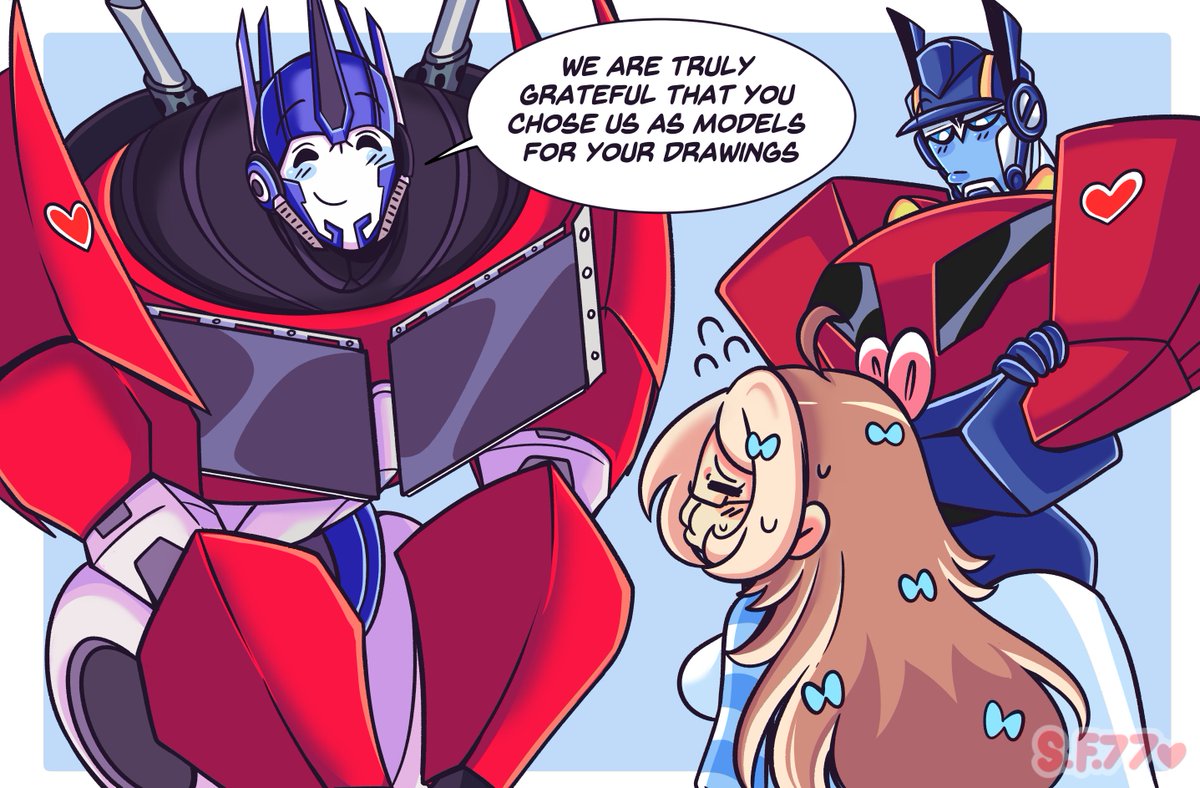 SylveonFrancy's tweet photo. OH NO! THICCMUS PRIME APPEARED!!!!!
I promised myself I would finish it and I finally did 🤣
#megop #opmeg #Transformers #macadams #tfp #tfa #OptimusPrime #megatron #transformersprime #TransformersAnimated #robotsindisguise #rid2001 #rid01 https://t.co/agOIan50UI