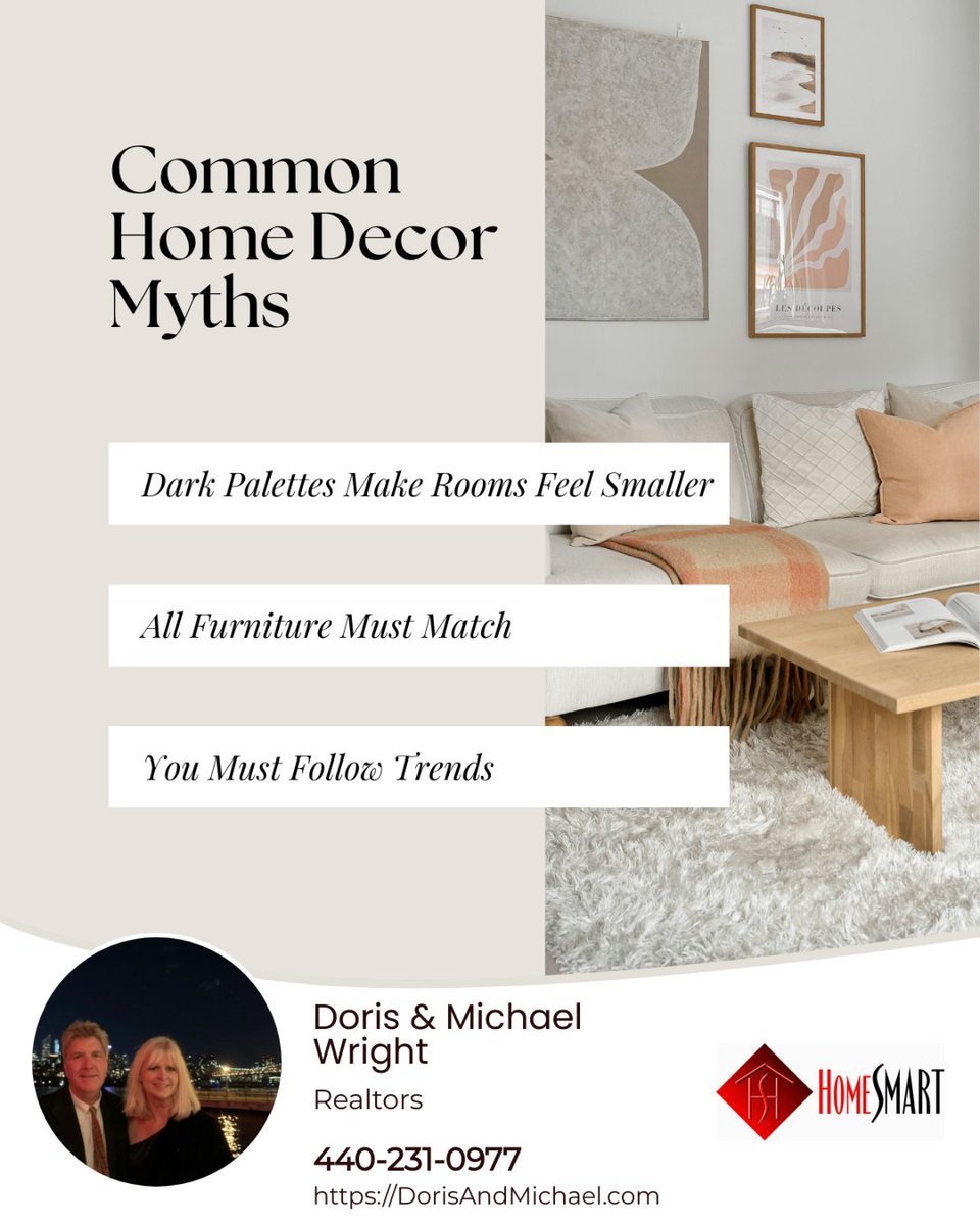 doriswright1's tweet image. Think you know everything about home decor? There are many myths that can mislead and limit creativity. Breaking through these misconceptions can open up endless possibilities for designing a space that truly reflects personal style.

#homedecor #interiordesign #decortrends