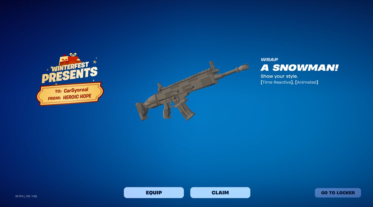 Cool wrap! Thanks Epic!