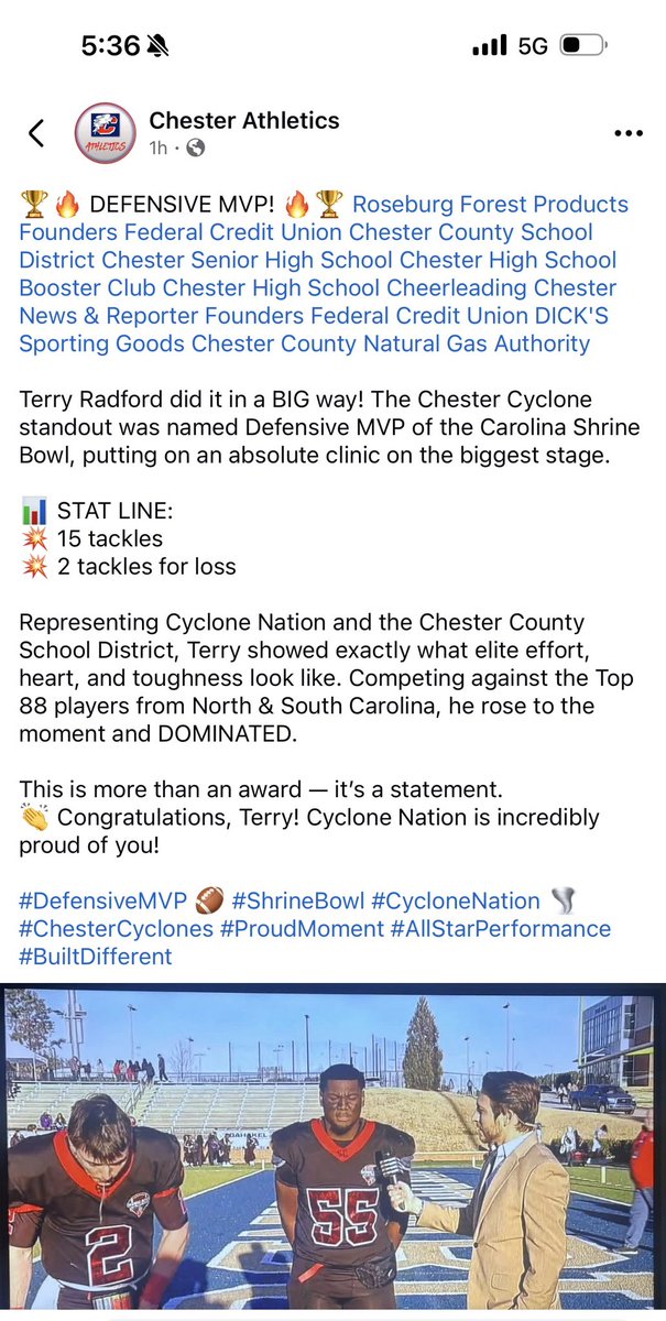 Terryradford148's tweet photo. #AGTG
@XiSimpson_51 @CoachVfloyd @CHSFBRecruits https://t.co/rVvsTHK4f6