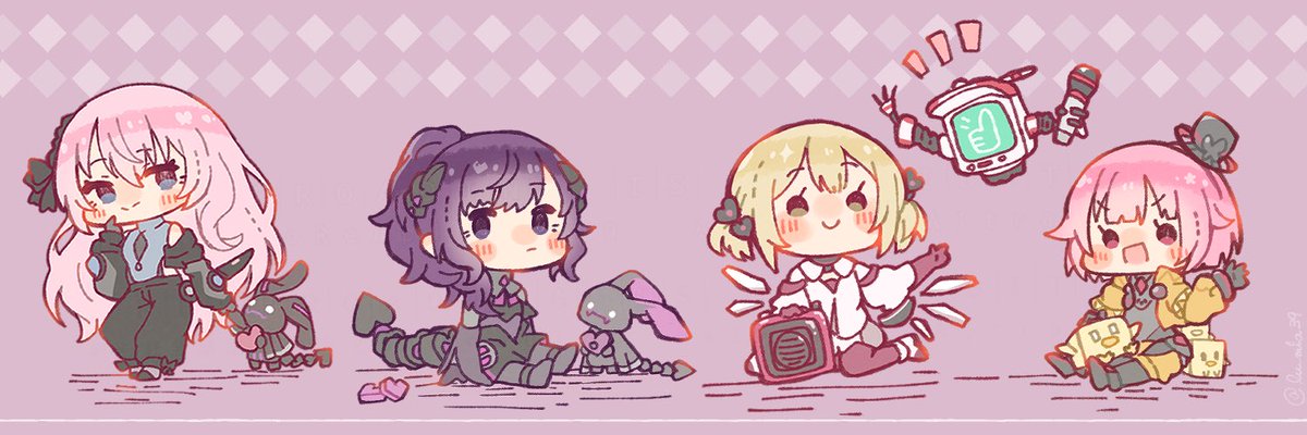 lu_mia39's tweet photo. 🩶💜Human×Tech❤️💛

 #prsk_FA #巡音ルカ #朝比奈まふゆ #小豆沢こはね #鳳えむ https://t.co/mY7XYZXkXb