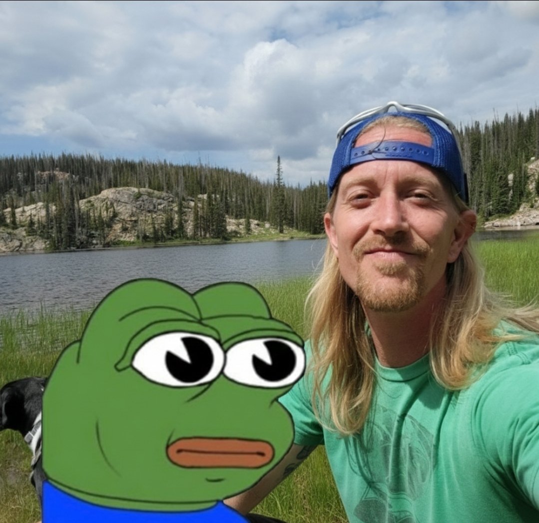 Day 36, doxxing myself until $Pfp hits ath 

Make sure to touch some grass and take care of yourself fam. Take a hike! 

WE WILL NOT BE DENIED FROG FAMILY 🐸 ✊️