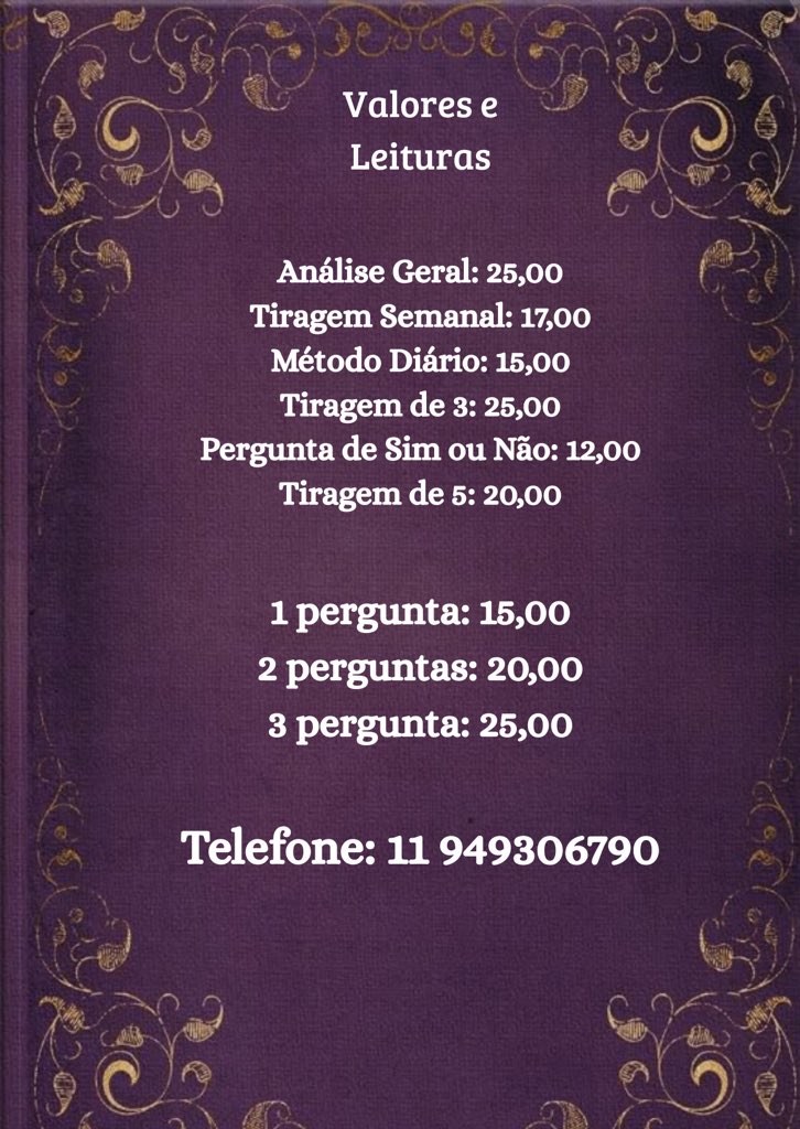 cartasdaluiza's tweet image. Sejam bem-vindos! 🔮

Sou cartomante e posso ajudar você com escolhas, caminhos a seguir, financeiro e amor. 

Interessados, chamar na DM ou no telefone de contato! ✨🪭