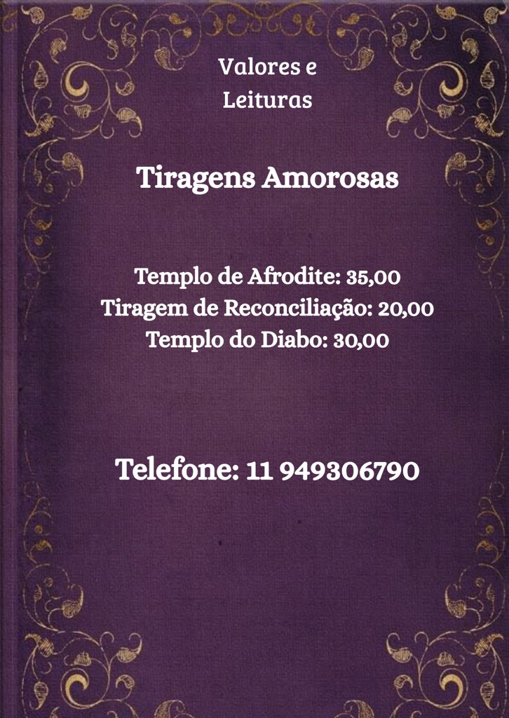 cartasdaluiza's tweet image. Sejam bem-vindos! 🔮

Sou cartomante e posso ajudar você com escolhas, caminhos a seguir, financeiro e amor. 

Interessados, chamar na DM ou no telefone de contato! ✨🪭