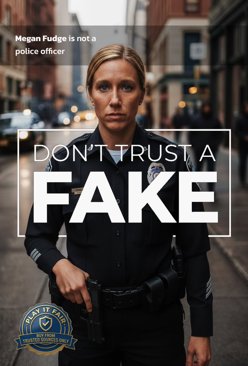 UPAApb's tweet image. You wouldn’t trust @TheMeganFudge to solve a crime. Nor should you. Same with counterfeit paddles, they can’t be trusted.