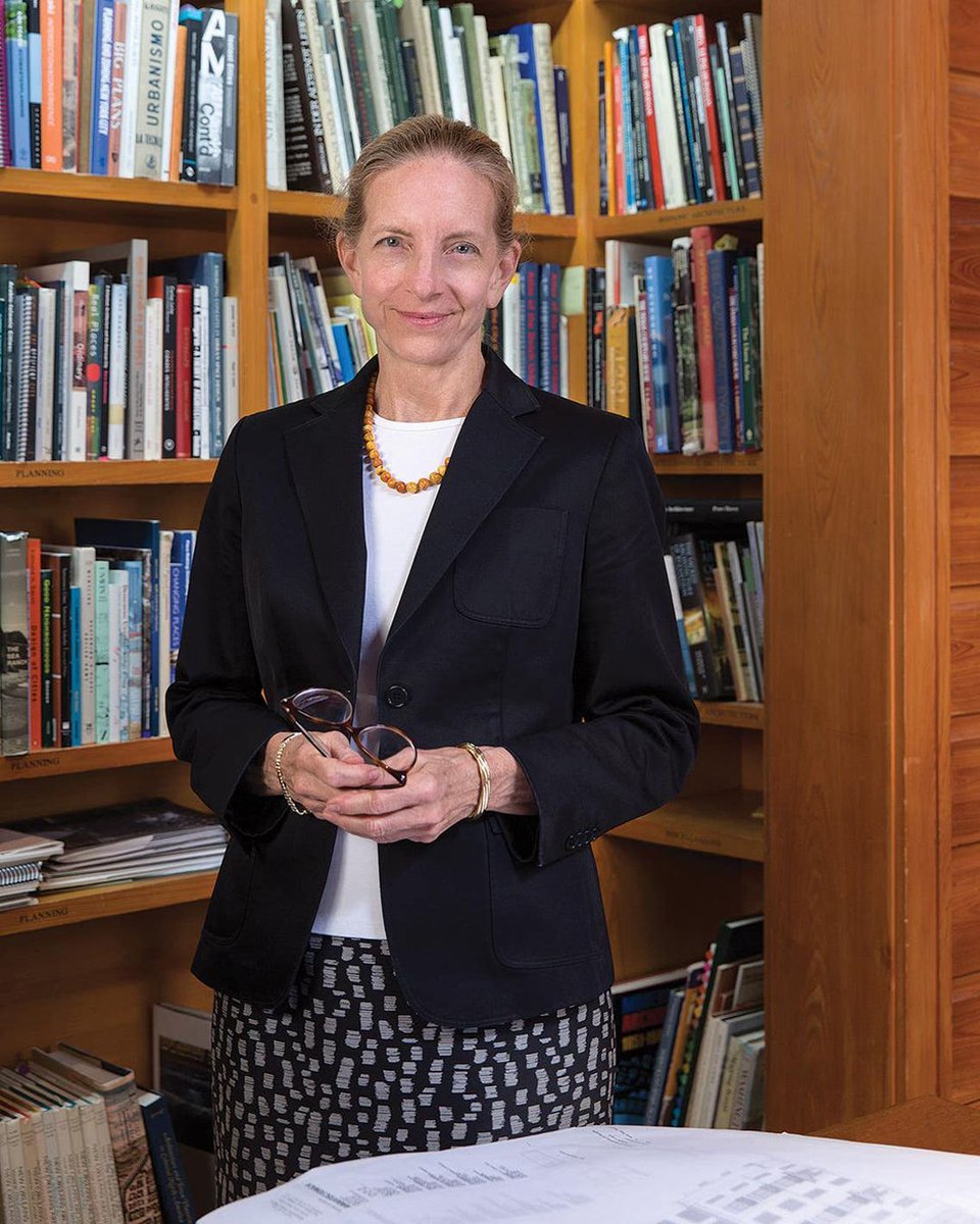 Happy birthday to architect + urban planner Elizabeth Plater-Zyberk! She's a founding partner of DPZ, an immensely influential architecture firm that's created communities like Seaside, FL. She teaches at the university level and has been influential in zoning ordinance revisions
