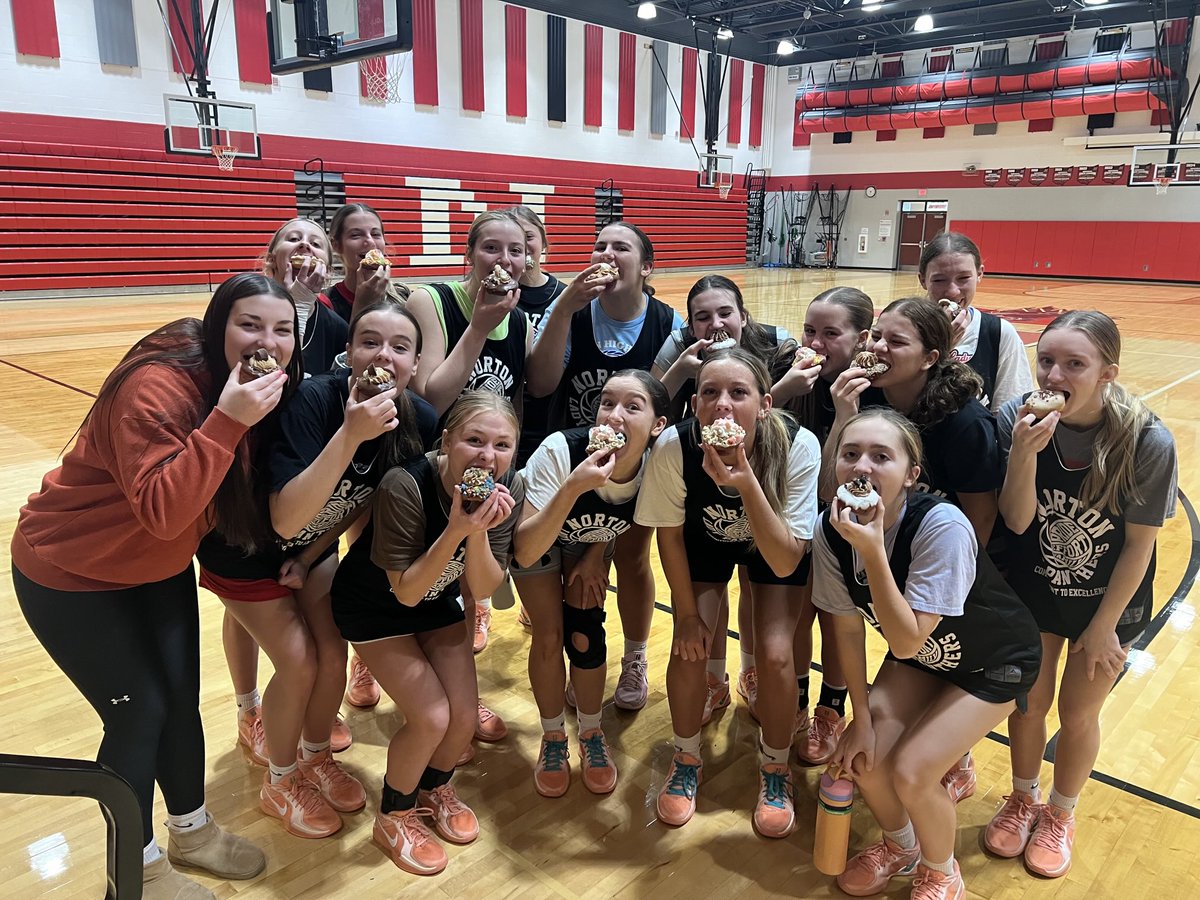 Cmon youth!
The ladies need a big crowd this Monday night vs 8-0 west branch. Were ranked 11th and west branch 10th in division 4 max preps ratings. Cmon Norton get out and support the ladies: 530/7 start. This is another great group of girls carrying on the tradition of success!