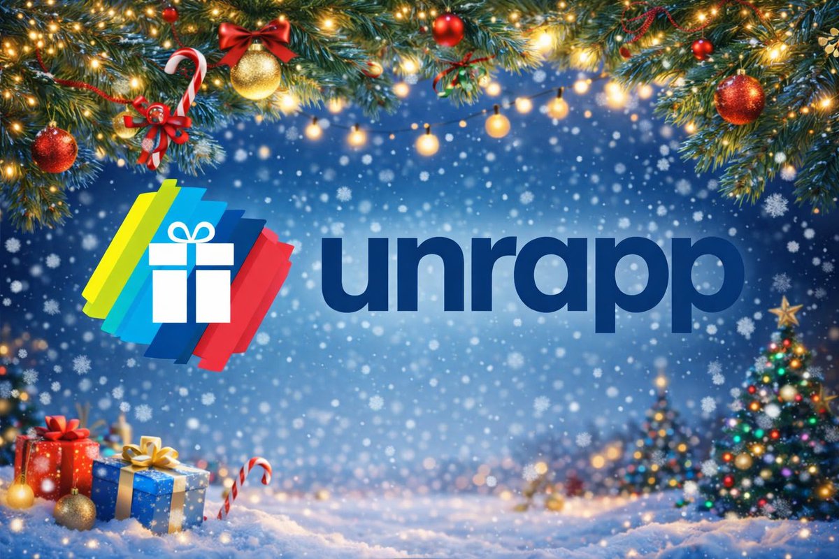 unrappHQ's tweet image. This season, don’t just send a gift… capture the moment. 🎥
Send any photo or egift card through Unrapp and watch your friends &amp;amp; family swipe to Unrapp while their reaction is recorded in real time 😲🎁
#Unrapp #BePresent 🎅📱🎁