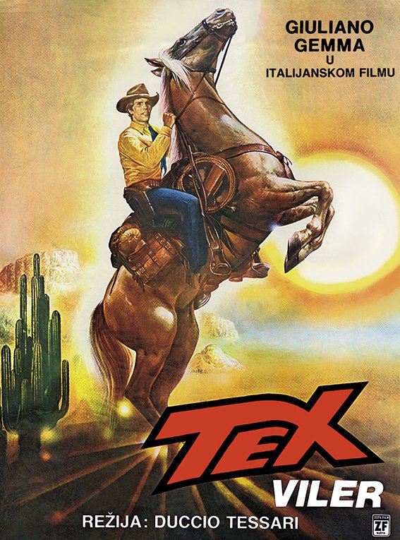 Veseli_cetvrtak's tweet photo. Ko se seća genijalnog jugoslovenskog plakata za film „Teks Viler” iz 1985. godine? 🤠🐴🌵
#TeksViler #Gospodarponora #ĐulijanoĐema #DučoTesari https://t.co/lOrz8sn0Dg