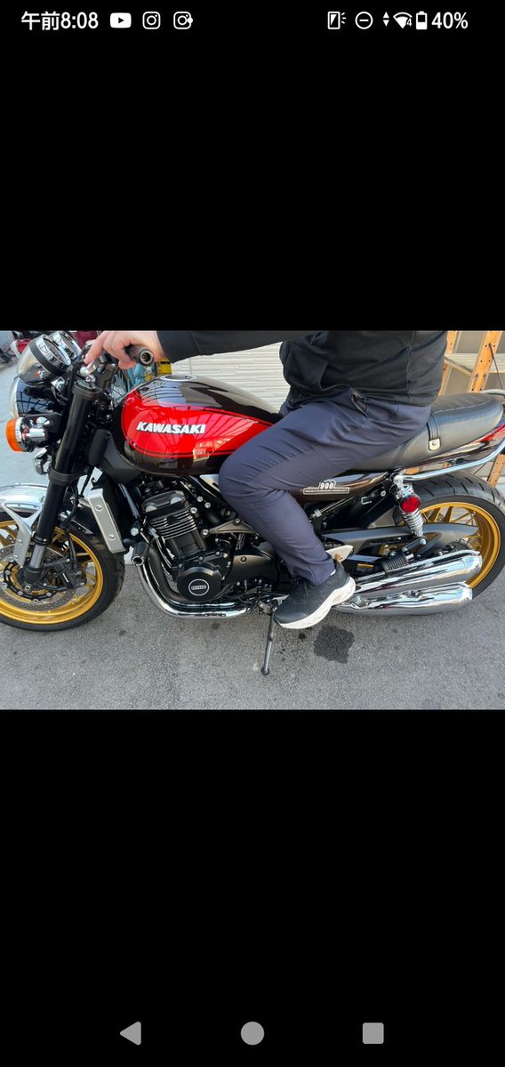 ららになります。 オイラのCBを、 「あんなニセモノバイク乗ってオモロいか？」 って