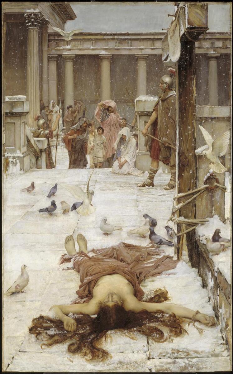 waterhouse_art's tweet image. Saint Eulalia #artbots #waterhouse