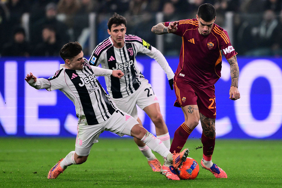 يوفنتوس يسقط روما.. ويشعل صراع المربع الذهبي بالدوري الإيطالي 