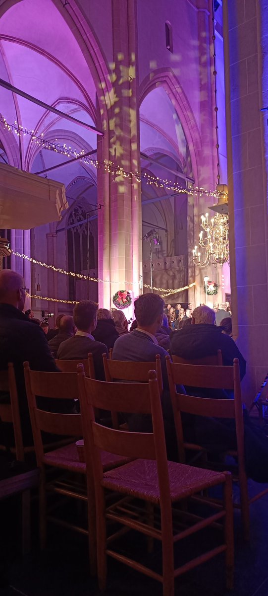 Kerstconcert in de Bovenkerk te Kampen. Het was prachtig.