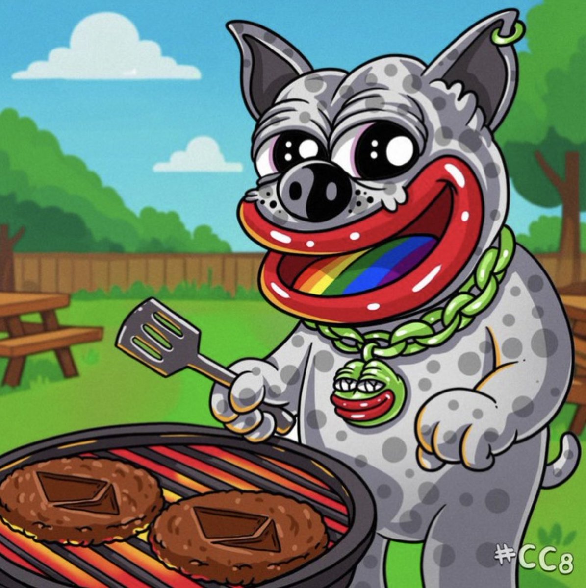 pepesdog_ @bakinovski9380 @traderInosuke @xx Pepe's dog $ZEUS #CC8