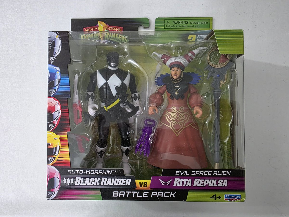 razzle1337's tweet image. ⚡ Giveaway! ⚡️

Repost + Like + Follow to win this Mighty Morphin Power Rangers: Re-Ignition Auto Morphin Black Ranger and Rita Repulsa Figure 2 Pack!

USA Only! Winner chosen 12/22!
