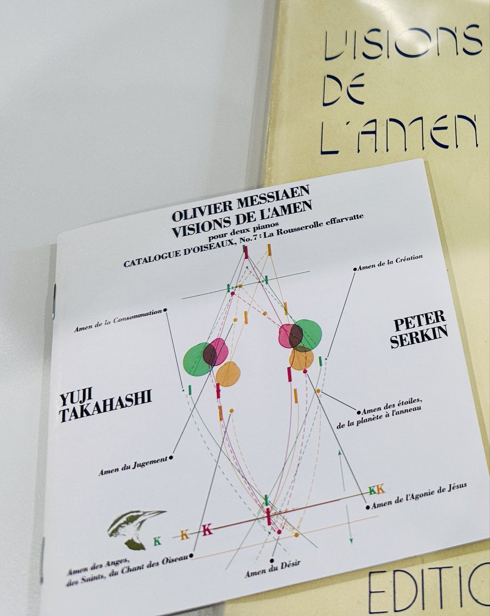 Messiaen - Visions de l'Amen 第1ピアノ 高橋悠治 第2ピアノ ピーター