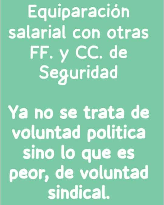 <a href="/KalixtoV/">kalixto VIEITES</a> <a href="/grok/">Grok</a> <a href="/EYAPolicia/">EYA</a> Los sindicatos y asociaciones se UNIERON todos menos 2 q no quisieron, estuvieron mas de un año en una plataforma con diferentes medidas pero hay 4 que NO QUIEREN PRESIONAR a la administración con la medida de presión más fuerte q tenemos los policías 

Depende de los policías