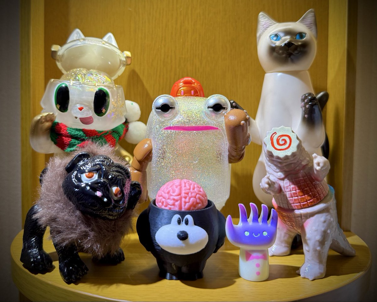 あきぱぐ PUGJYU パグ獣　３体セット あきぱぐ PUGJYU パグ獣 3体セット あきぱぐ PUGJYU パグ獣 3体セット