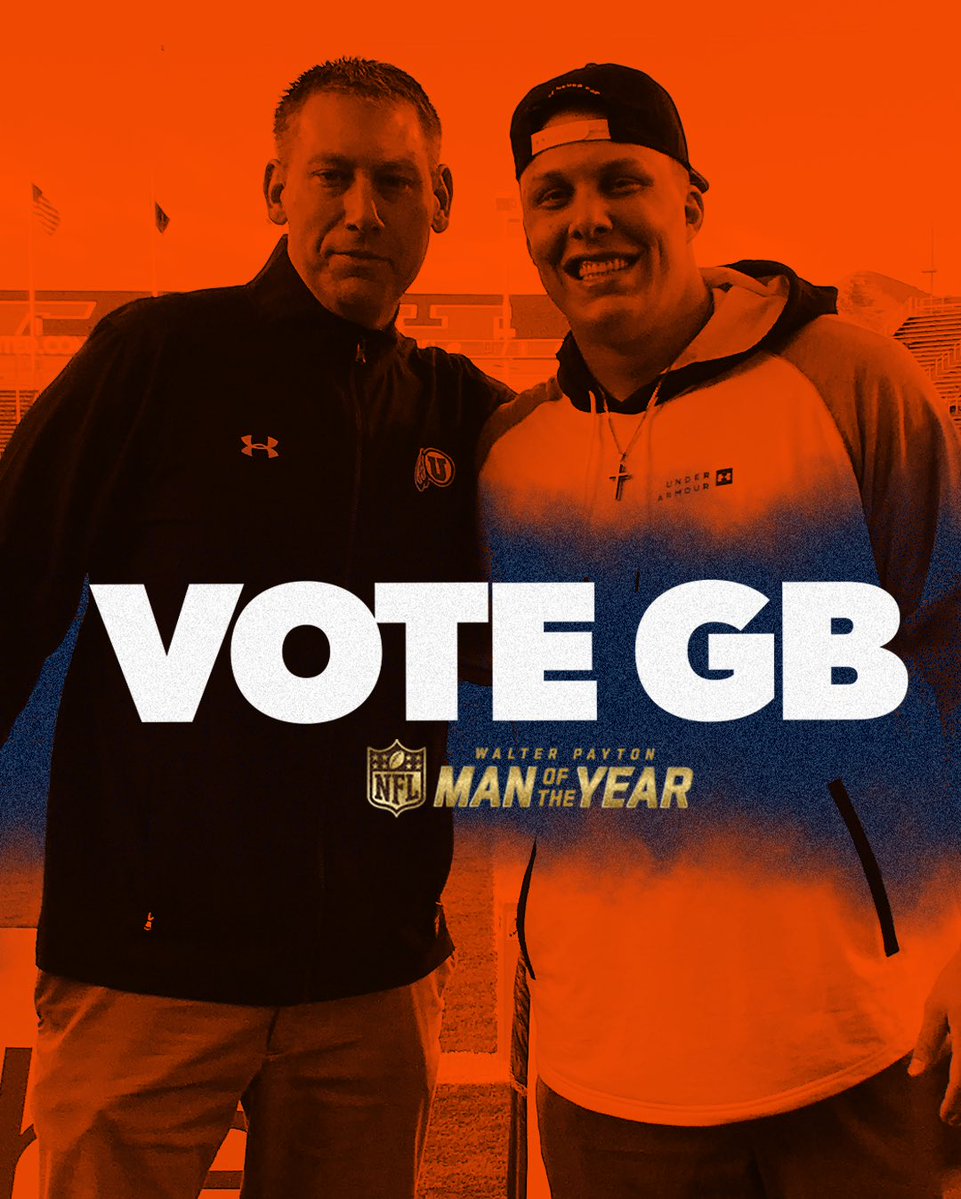 coachjharding's tweet image. I voted for @gbolles72 for Walter Payton Man of the Year. Repost this post to vote for GB!  You will not find a more selfless man than GB. We all know what a great player he is, I have been fortunate to know he is an even better person! #WPMOYChallenge @gbolles72 Q