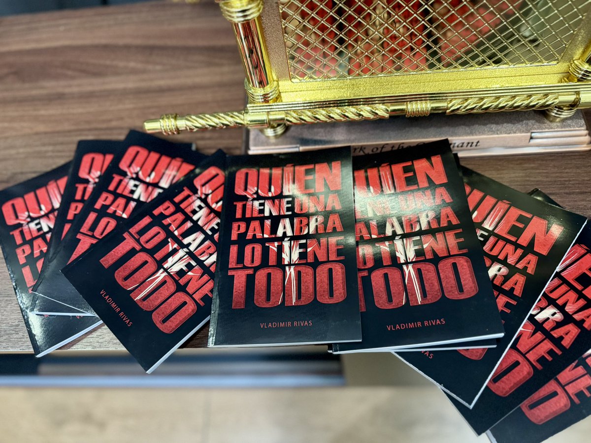 Mañana es su lanzamiento:
#QuienTieneUnaPalabraLoTieneTodo