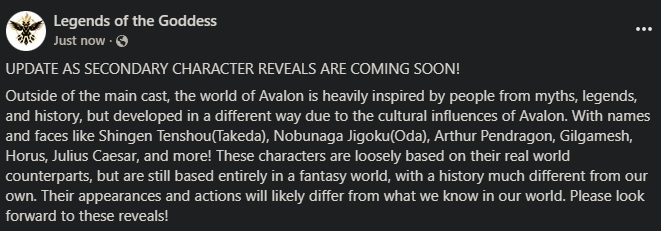 Legends of the Goddess tweet media