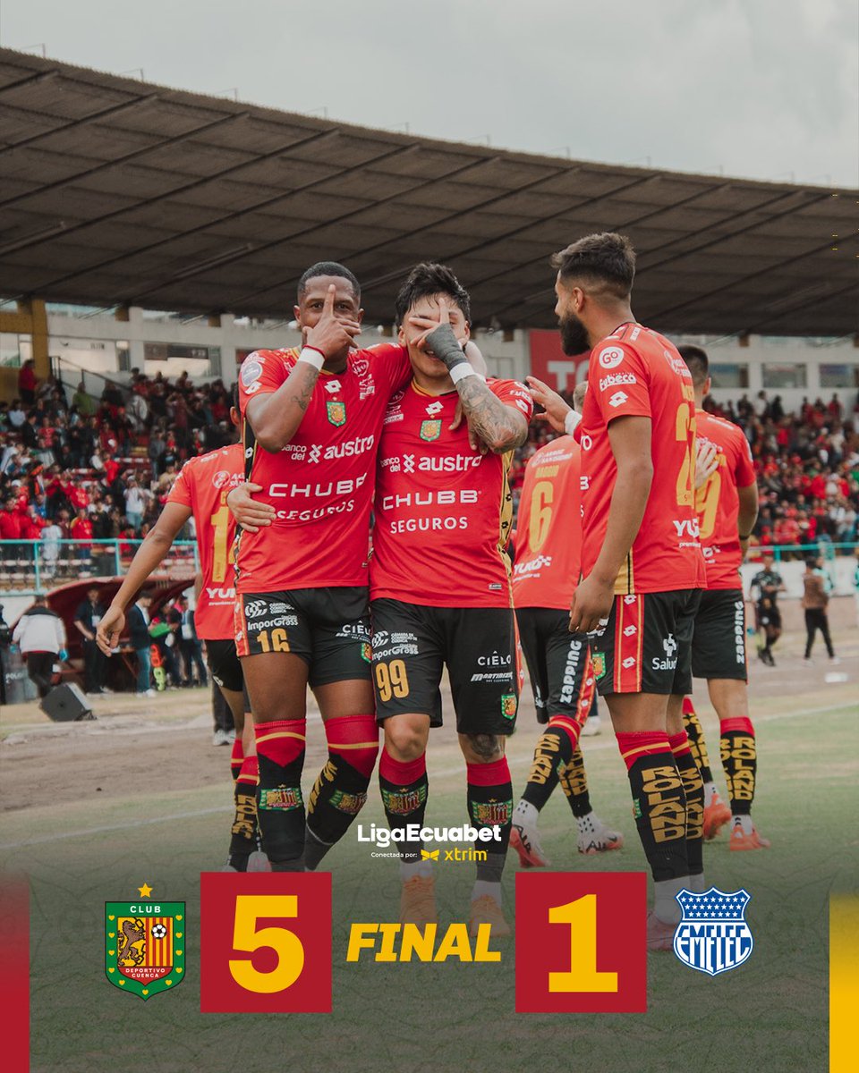 DCuencaOficial's tweet photo. FINAL 🎭

#VamosCUENCA 🔴⚫️ https://t.co/UvCaLH0VgN