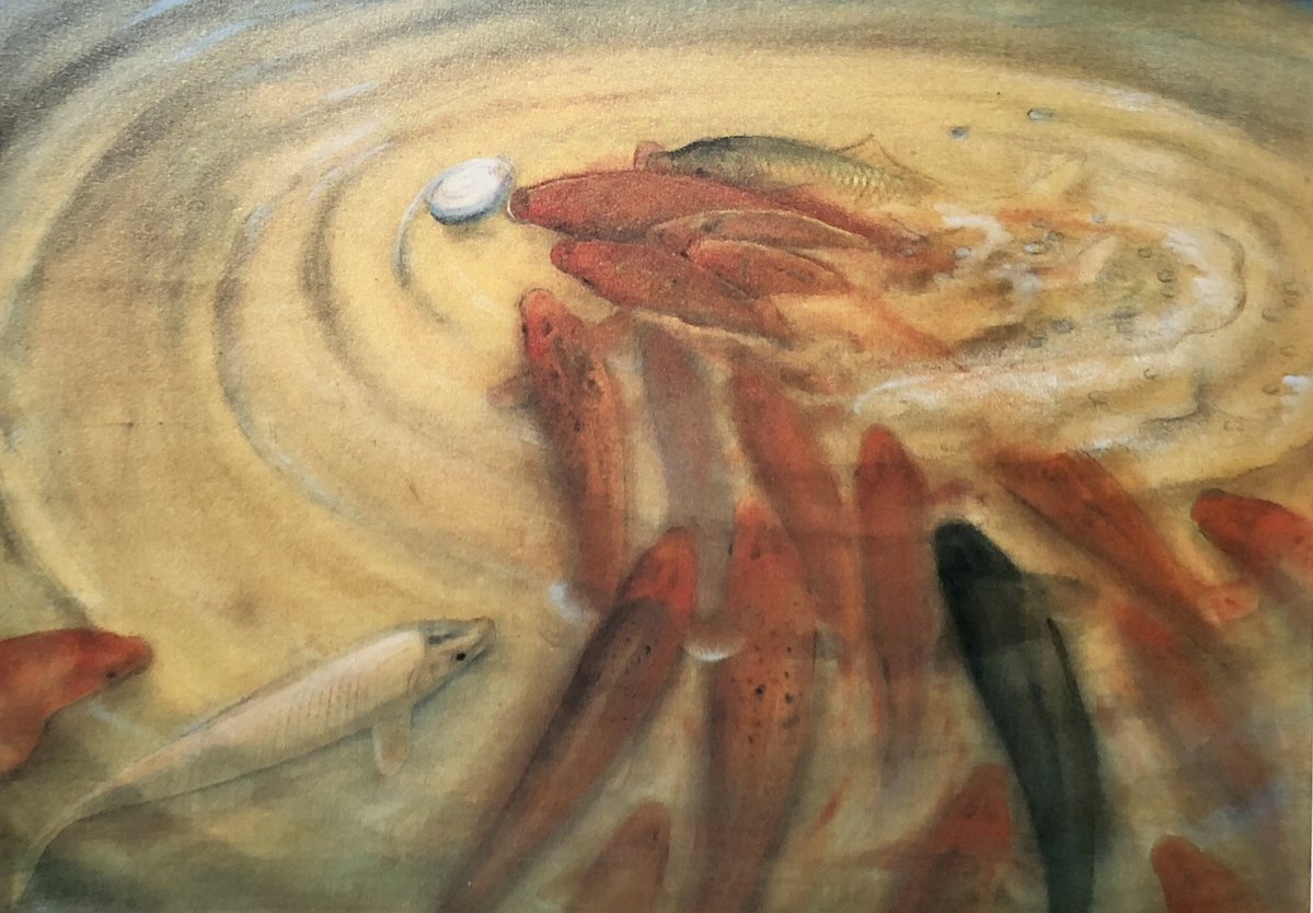 福田平八郎「遊鯉」 福田平八郎「遊鯉」 独立行政法人国立美術館・所蔵作品検索