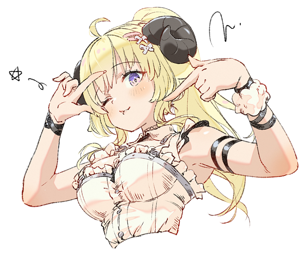 torokko's tweet photo. 【だいたい毎日イラスト】45日目
わためぇ🐏

Daily Illustration, Day 45 – Tsunomaki Watame https://t.co/QRvBeij1hH