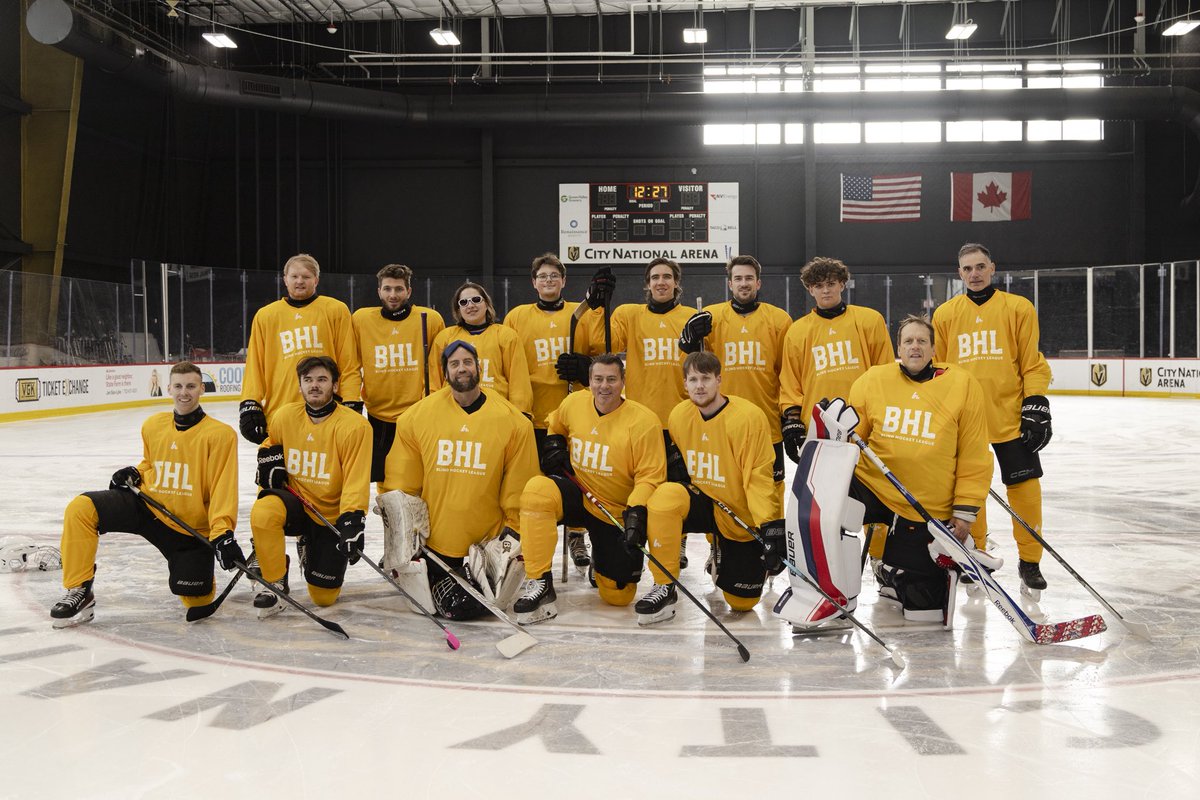 Blind Hockey League tweet media