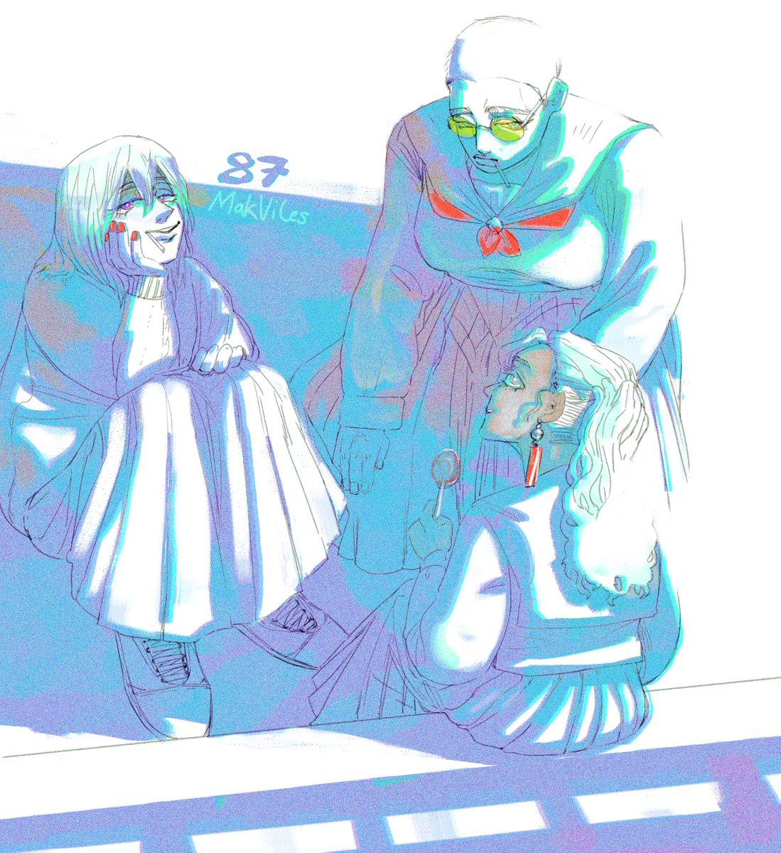 87♀️ smoke break