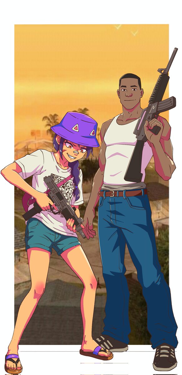 VolticCore's tweet image. Wow, It seems someone new has arrived on Grove Street 🌆😼
#ERiSA #Fortnite #GTA