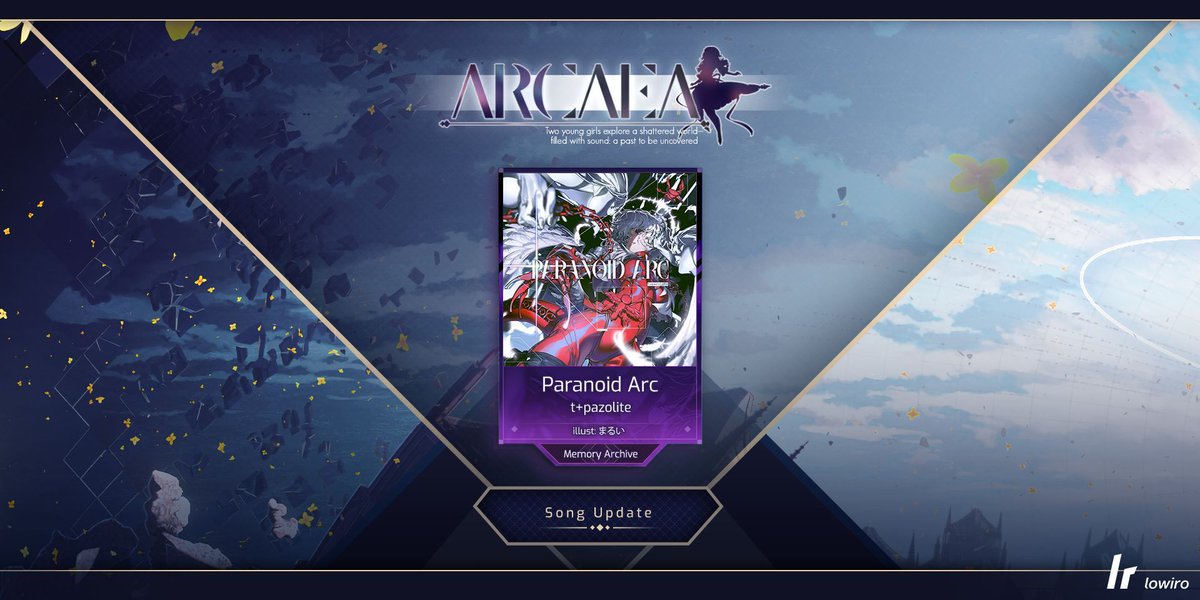 arcaea_en's tweet image. The blackout, and your pulse.
Too loud to hide.

"Paranoid Arc" by t+pazolite enters the Memory Archive on 12/24.

No eyes: only pressure.
#arcaea