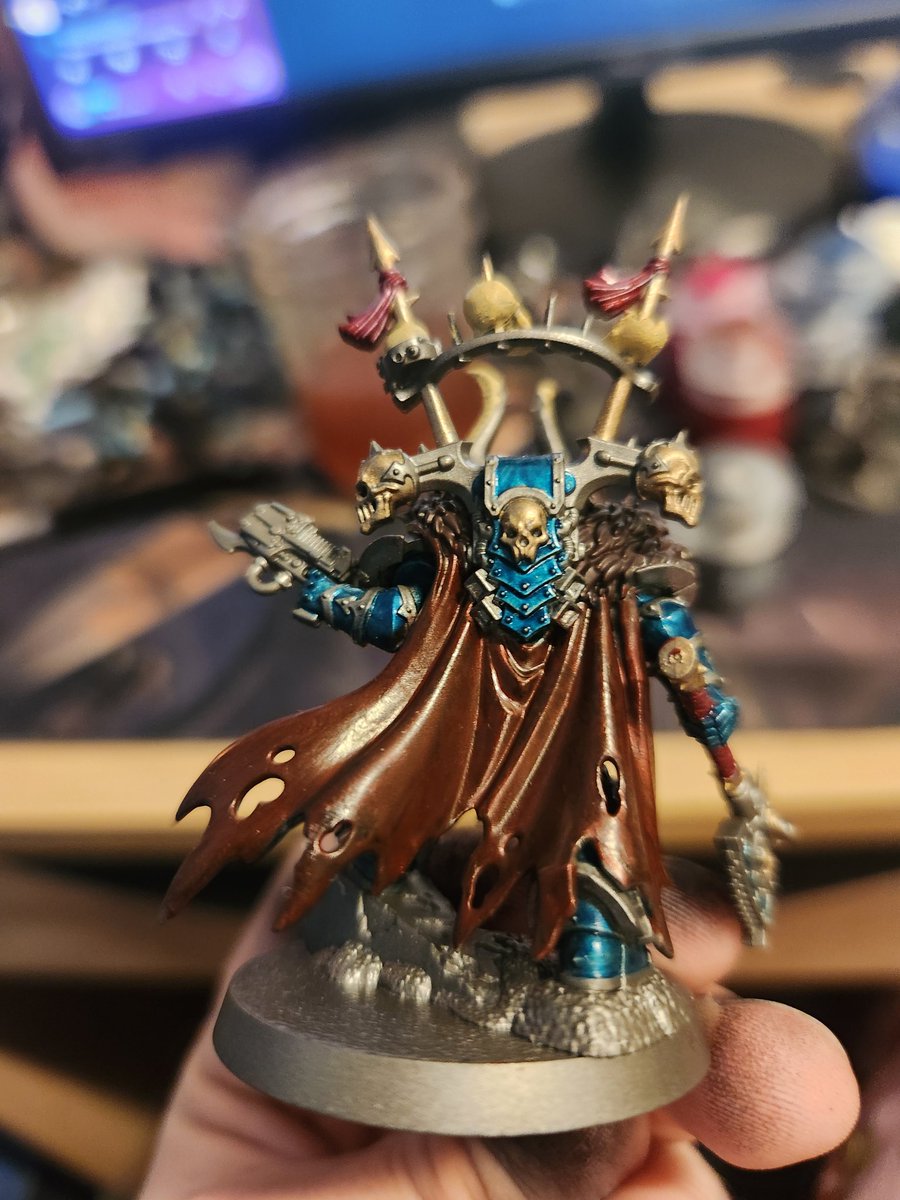 Mibzos's tweet photo. Completed Chaos Lord (minus the plasma pistol) https://t.co/u3vzGksU2V