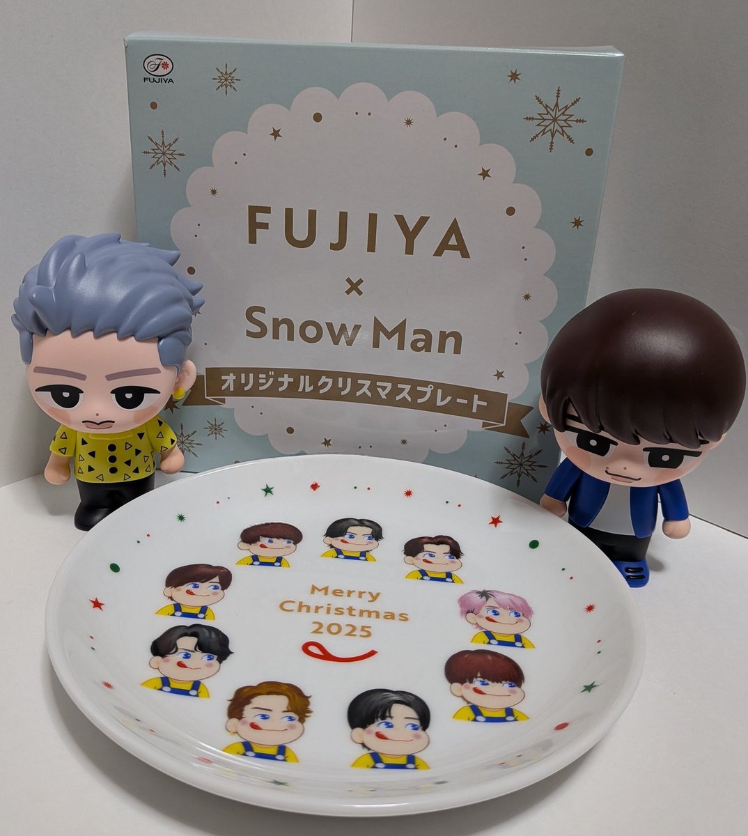 FUJIYA x Snow Man オリジナルクリスマスプレート 2025年】不二家の