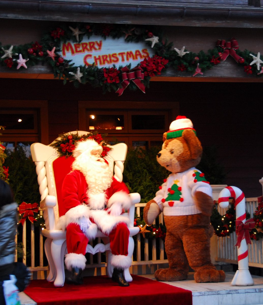 ディズニークリスマス ダッフィーサンタ 2007年12月4日撮影