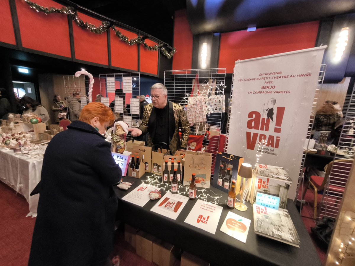 SeydouTraoreLH's tweet photo. @LH_LeHavre : À l'occasion de #NoëlAuHavre venez découvrir le marché au Théâtre Le Normandy ce samedi 20 et dimanche 21 décembre 2025 de 10h à 20h , une très belle occasion de faire un cadeau de noël et de redécouvrir ce lieu mythique du paysage Havrais.
@PATEISSERE @LeHavre_N https://t.co/BYhnVUMf9V