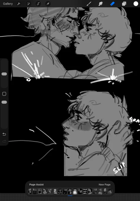[WIP] ended up with 19 pages yay
#byler #StrangerThings 