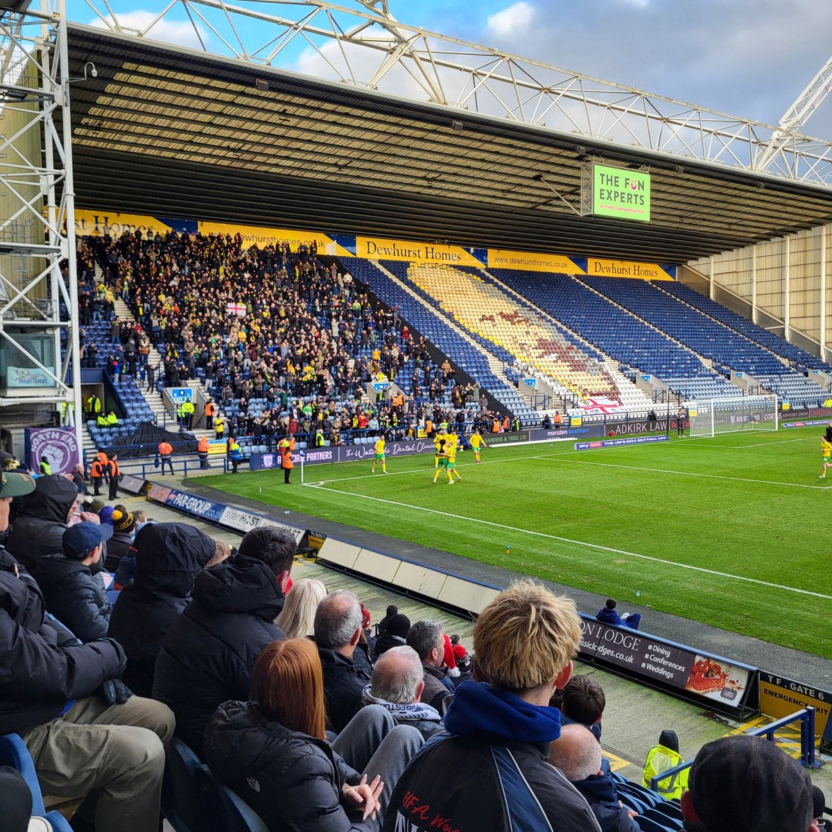 Negninorg's tweet image. Preston North End v Norwich City 1-1 #groundhopping #PNE
