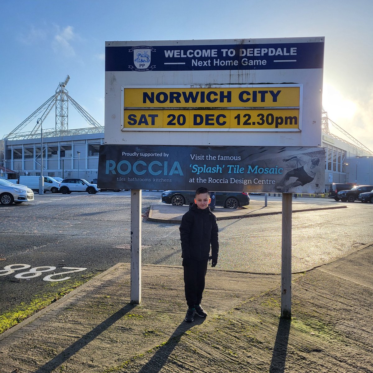 Negninorg's tweet image. Preston North End v Norwich City 1-1 #groundhopping #PNE