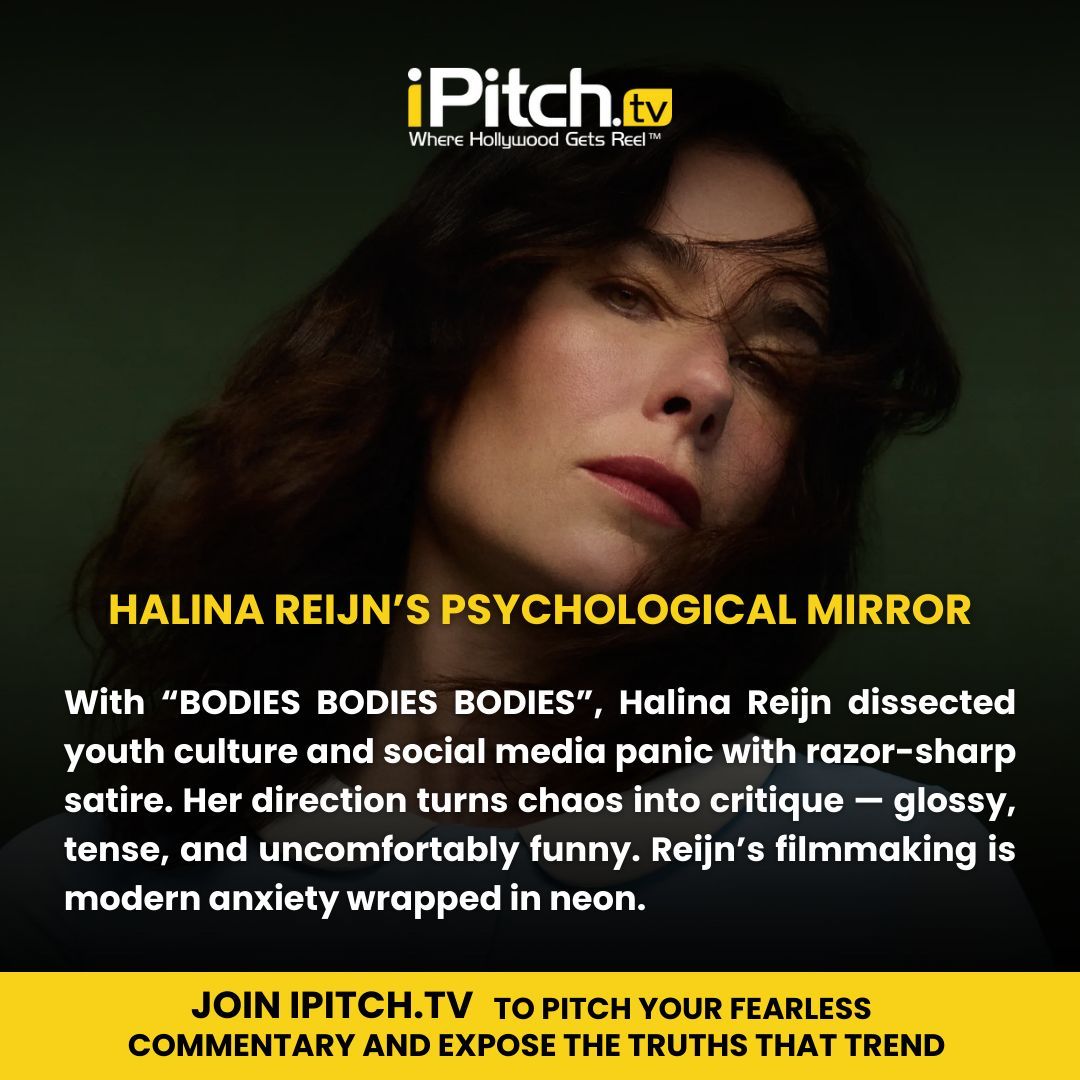 IpitchTV's tweet photo. Halina Reijn’s Bodies Bodies Bodies turns youth culture and digital-age panic into glossy, razor-sharp satire—chaos as critique. Pitch your fearless commentary on https://t.co/NEHsYYnHXB and expose the truths. 

#HalinaReijn #BodiesBodiesBodies #IndieFilm #SocialSatire #iPitchTV https://t.co/RrnonI3EOZ