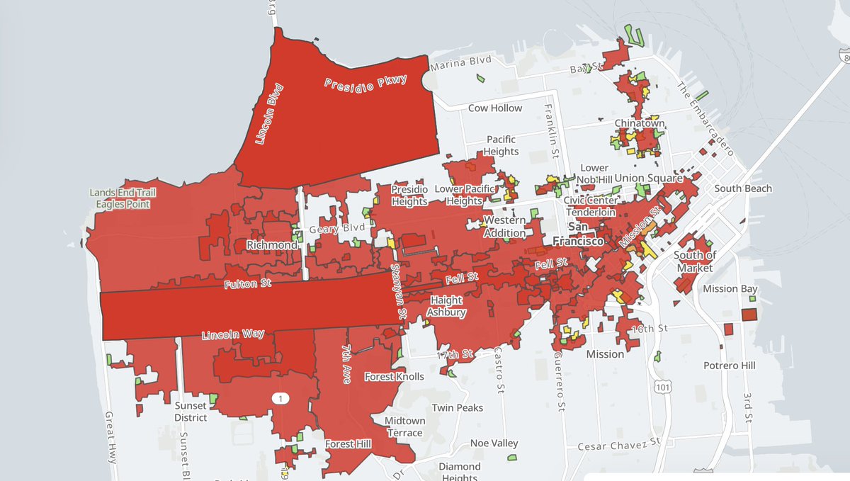 The power outage in San Francisco has expanded with now 124,000+ customers (30% of SF) without power. This is not storm related as <a href="/SFFDPIO/">SAN FRANCISCO FIRE DEPARTMENT MEDIA</a> is working on a 1st alarm fire at the substation. Follow <a href="/SF_emergency/">San Francisco Department of Emergency Management</a> for more information. #SF