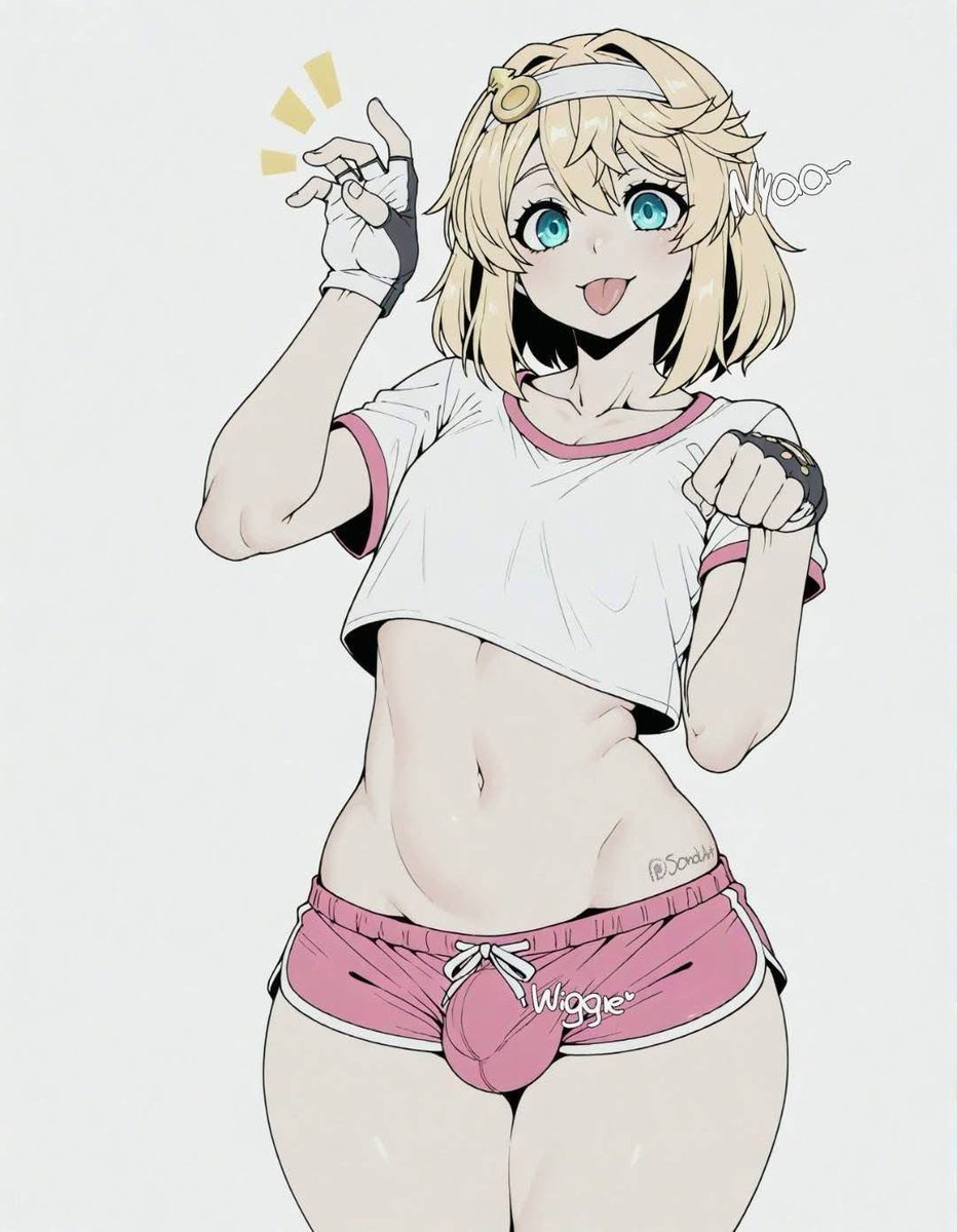 FemboyArtworks's tweet image. Bridget♂️(Guilty Gear)