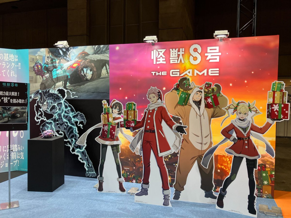 本日も #ジャンプフェスタ 2026の TOHO animationブースで、『#怪獣8号